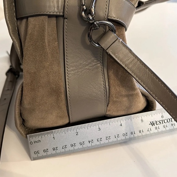 COACH Swagger Blake Patchwork Leather Satchel - Picture 15 of 15